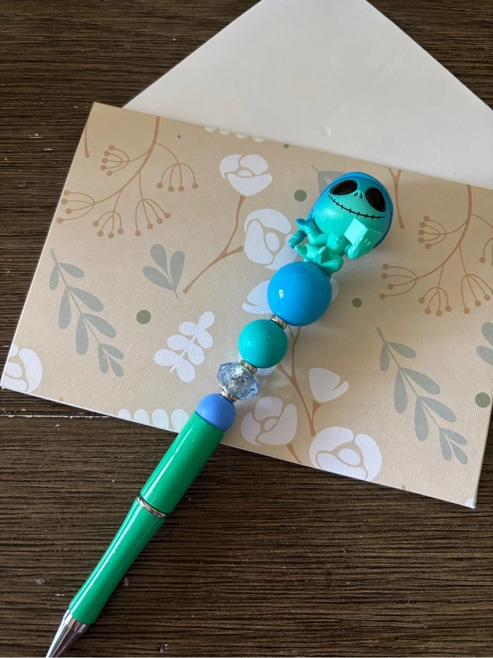 Disney Doorables: Nightmare Before Christmas: Jack DC handmade beaded pen